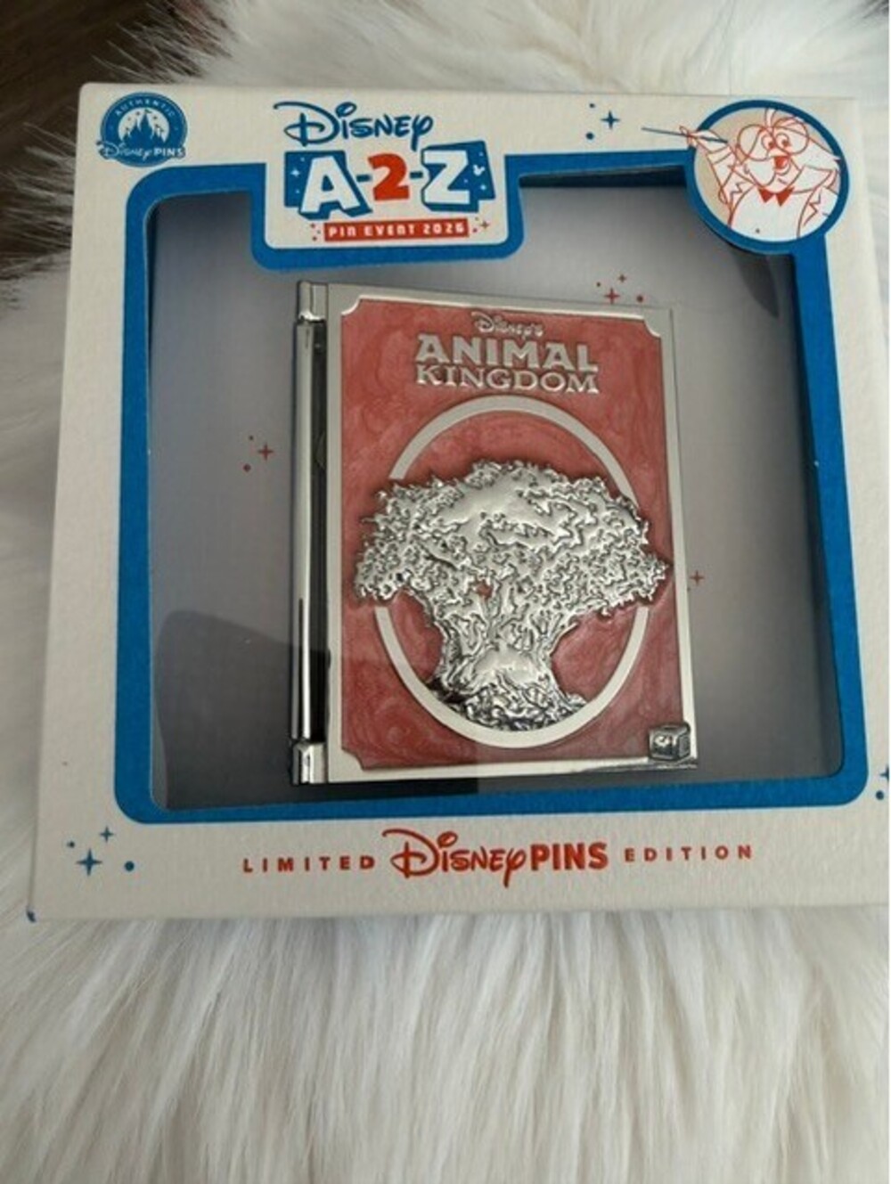 A-Z LE 500 Disney Animal Kingdom Limited Edition Pin Book